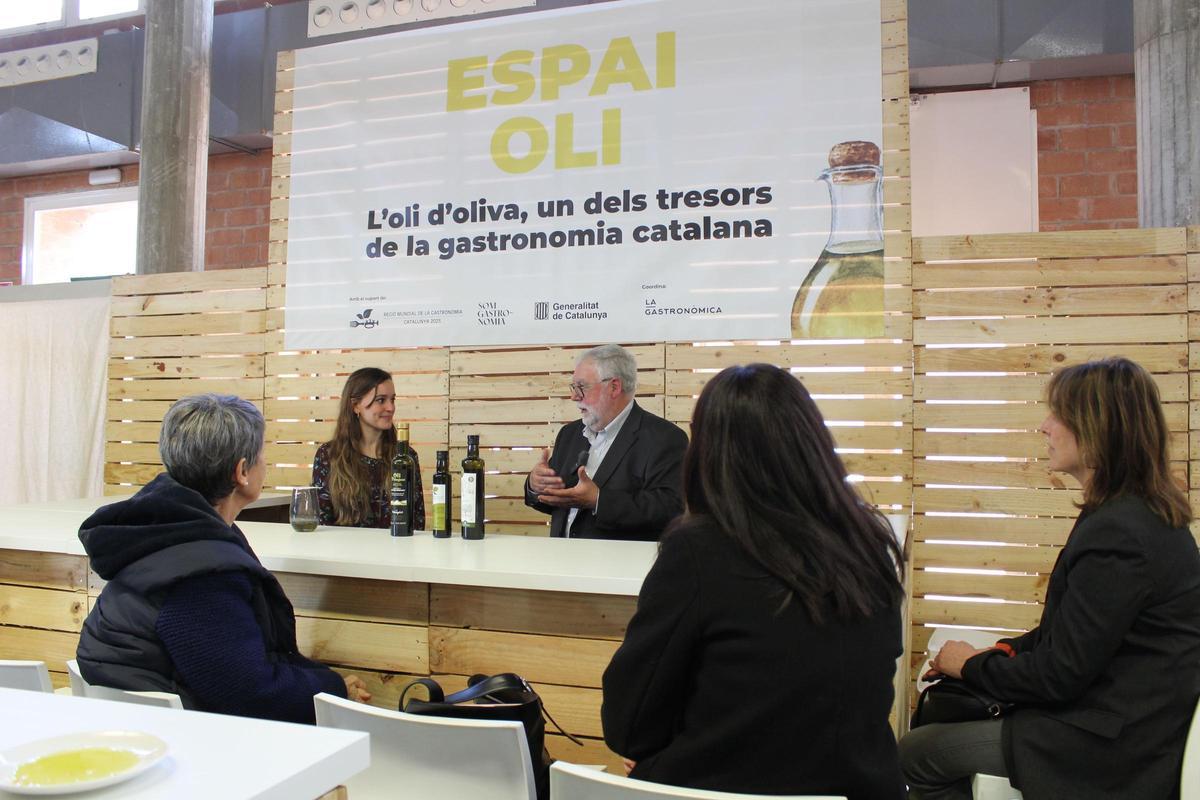 En el Fòrum Gastronòmic de l'any passat, la DOP Oli de l'Empordà va fer una xerrada divulgativa.