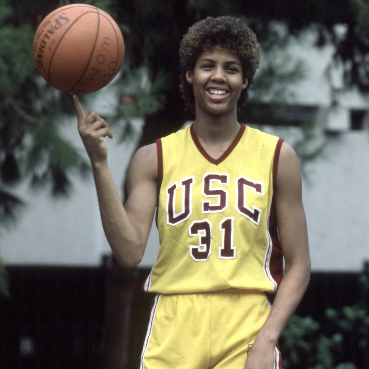 Cheryl Miller en su época como jugadora de USC.
