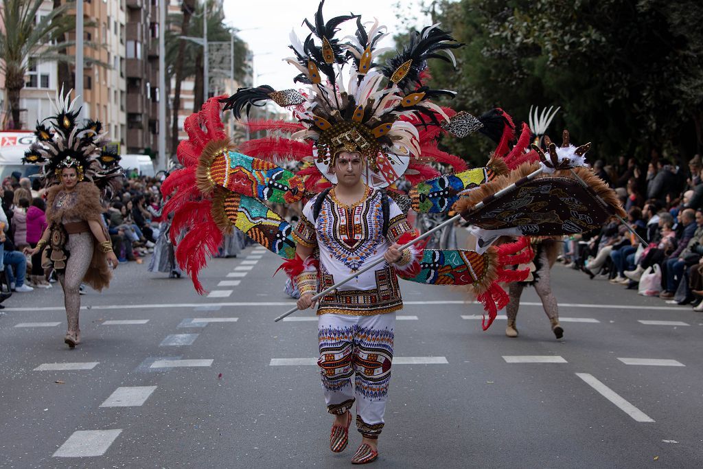Así ha sido el Gran Desfile del Carnaval de Cartagena, en imágenes