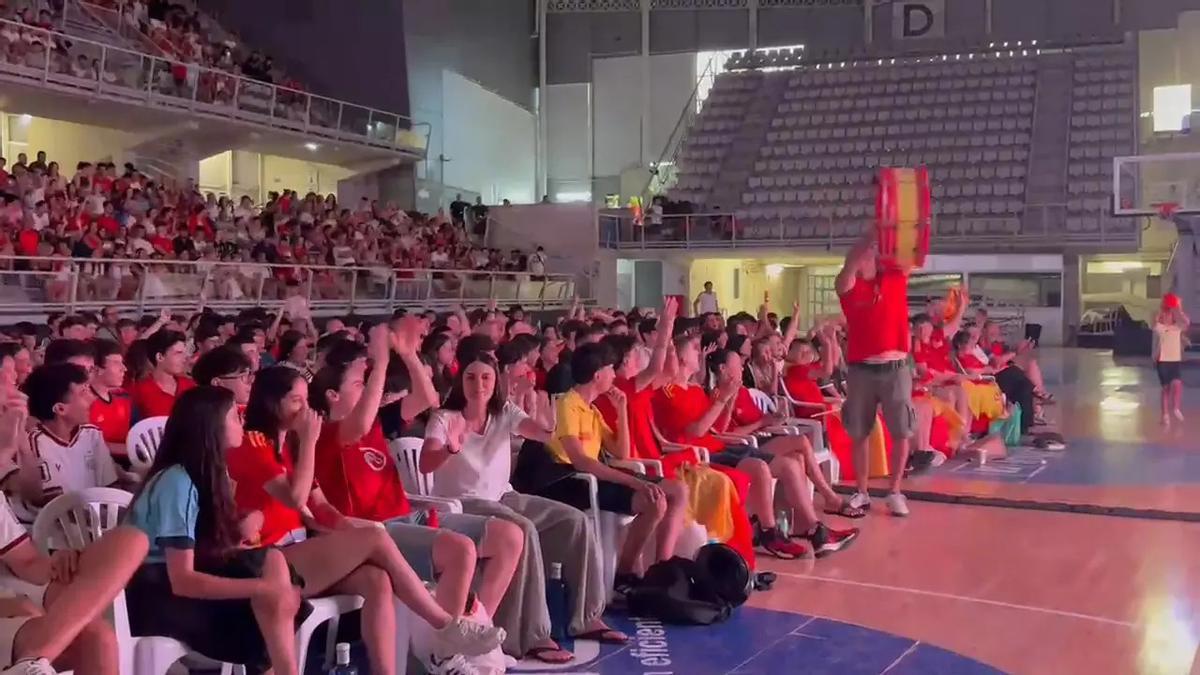 El Centre de Tecnificació d'Alacant esclata amb el gol d'Espanya davant Bèlgica