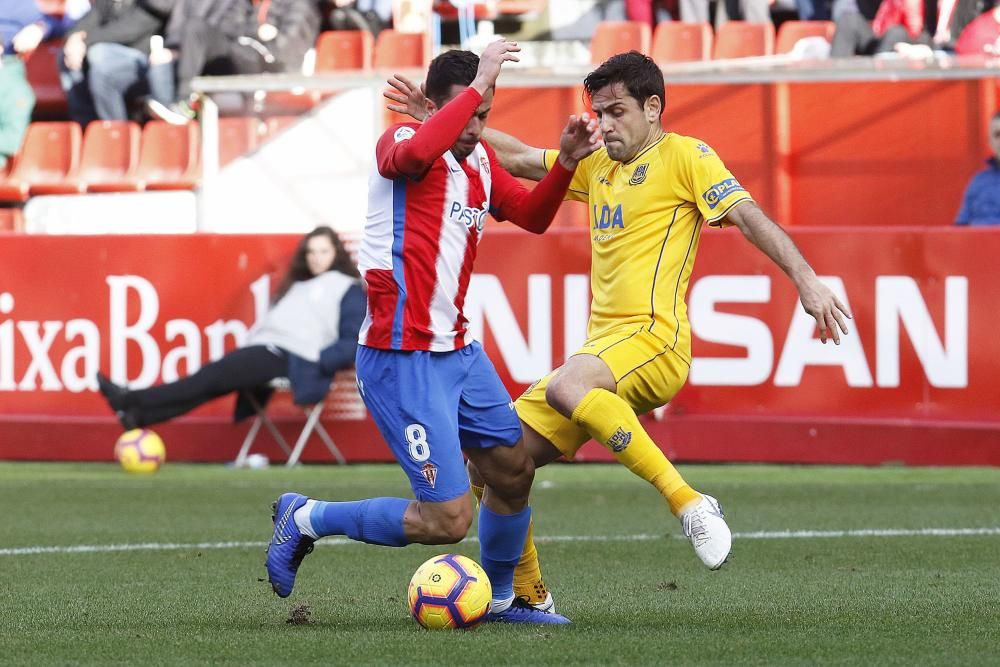 El Sporting 2 Alcorcón 0 en imágenes