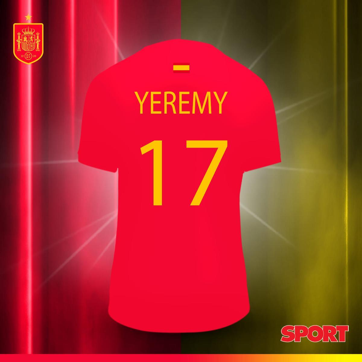 Los dorsales oficiales de España para el Mundial de Qatar 2022