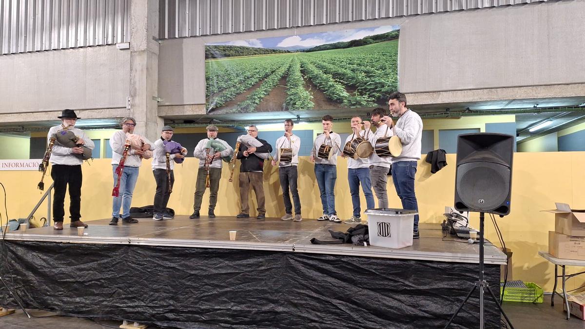 Una actuació durant la Fira.