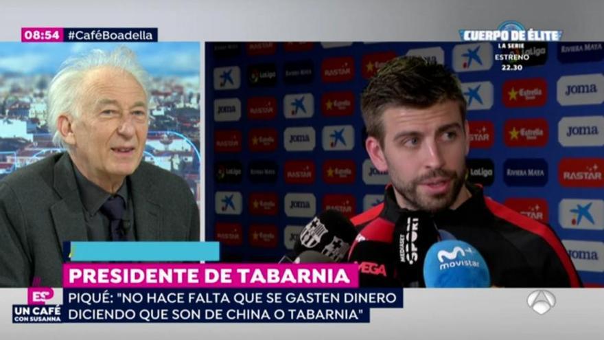 Boadella: &quot;Piqué ha reconocido oficialmente a Tabarnia, le estoy muy agradecido&quot;