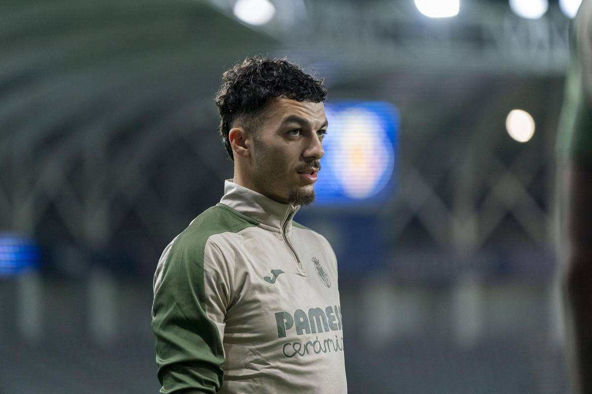 Georges Mikautadze durante el entrenamiento.