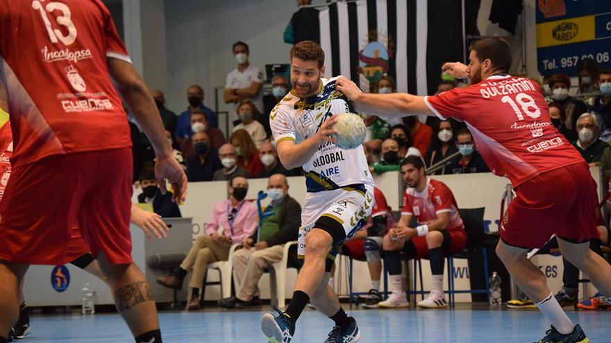 Chen Pomeranz, del Ángel Ximénez, en el último partido de Liga ante el Ciudad Encantada de Cuenca.