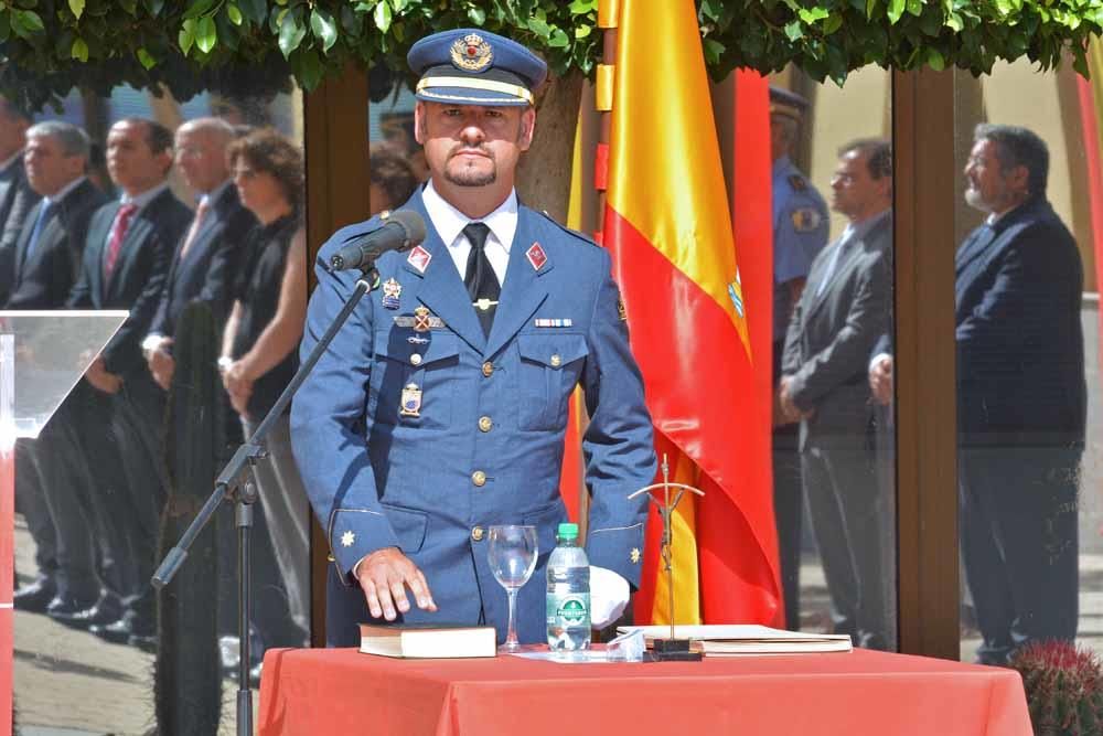 El comandante Eduardo Navarro Millán toma posesión