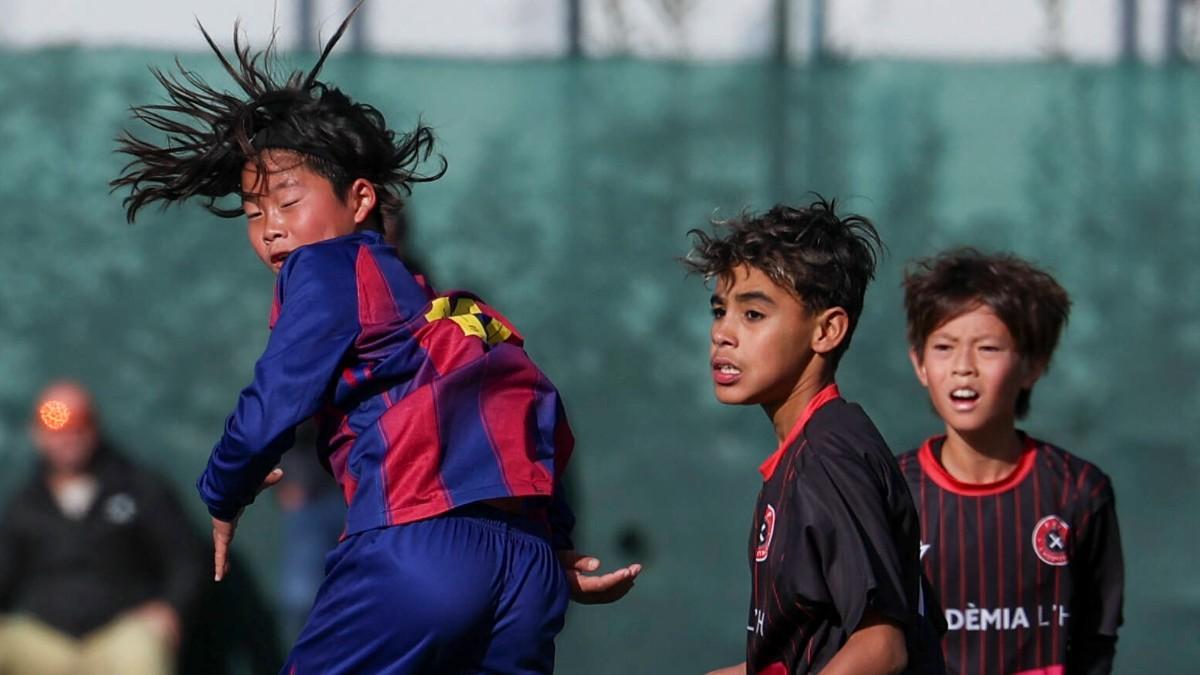 Shinta Nishiyama es un jugador que destaca en La Masia
