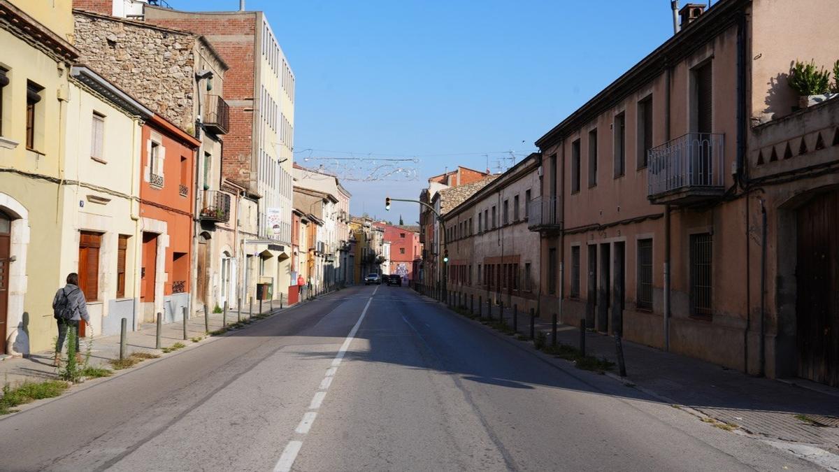 Una imatge del barri de Pont Major.