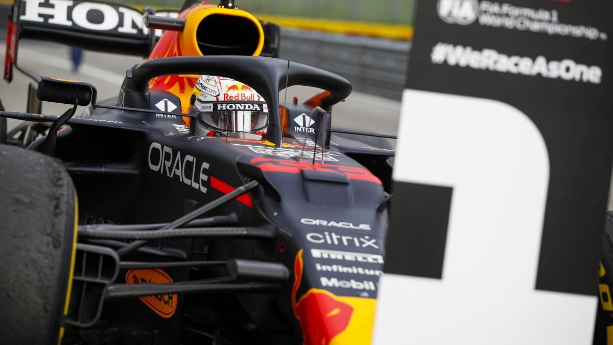 Max Verstappen gana el GP de Emilia-Romaña.