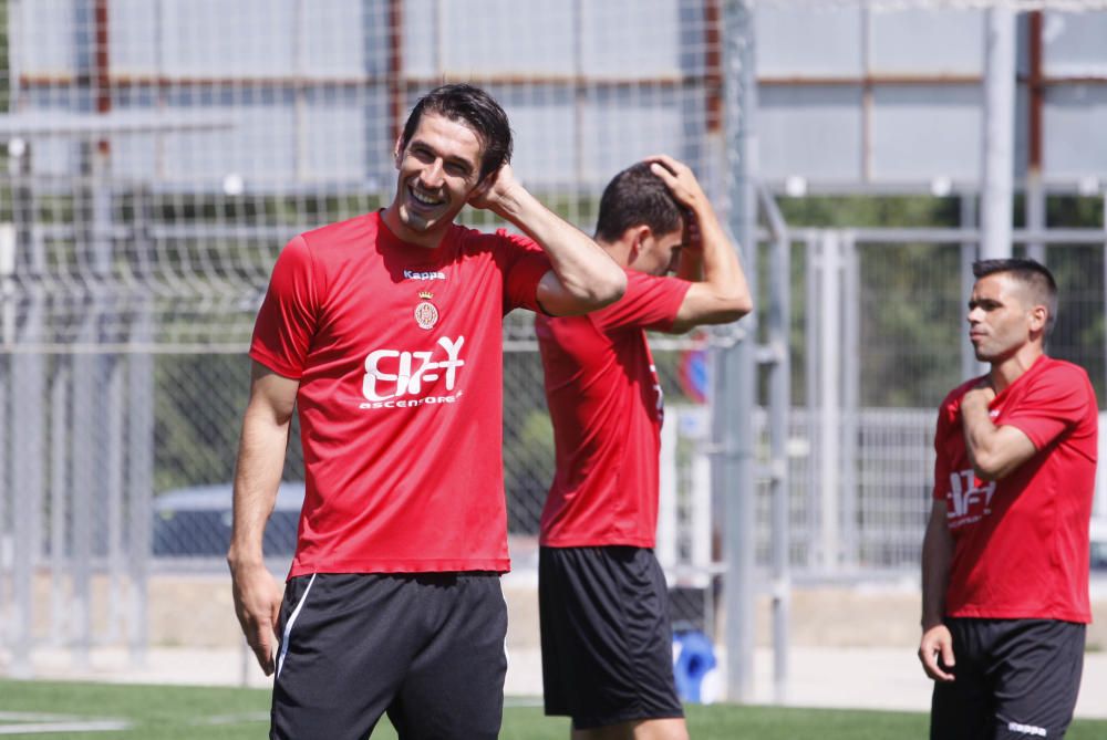 Entrenament del Girona FC