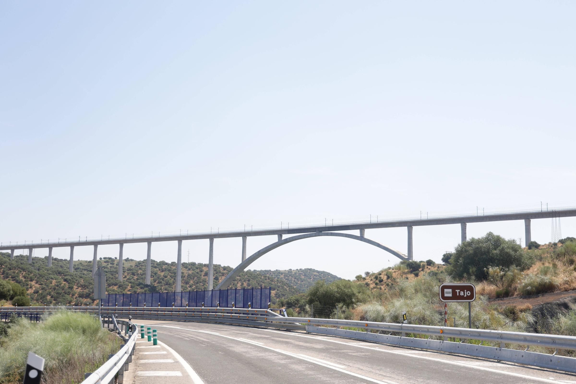 El viaducto sobre el Tajo de Cáceres