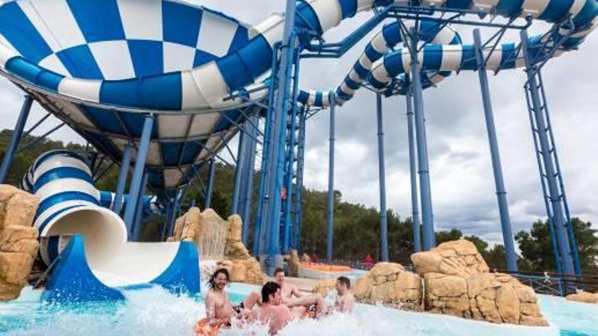 Una de las atracciones de Aqualandia.