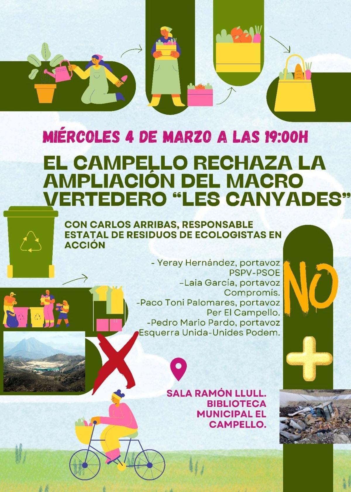 Cartel de la convocatoria