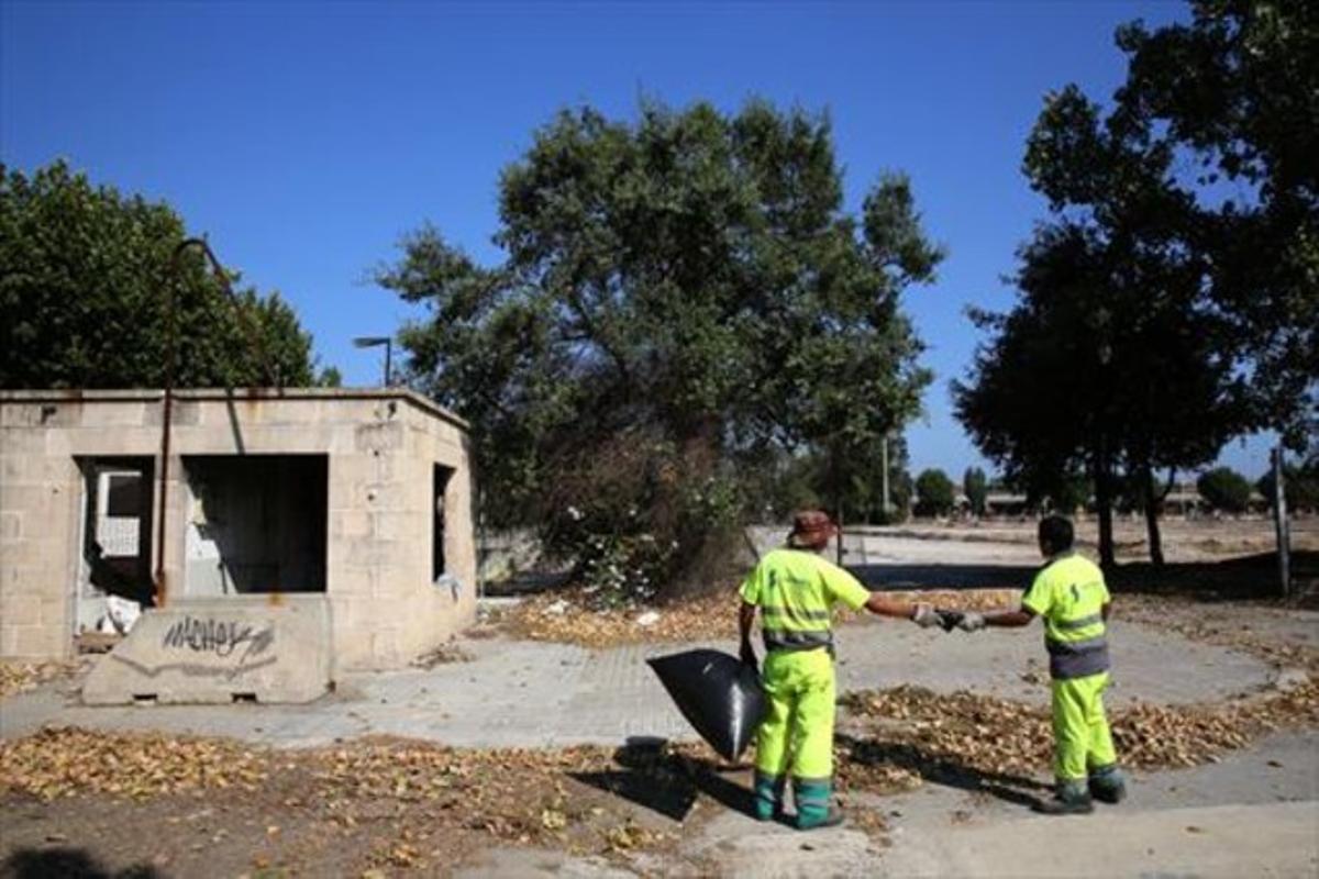 Terrenys que ocupava l’antiga seu de Seat a la Zona Franca de Barcelona.