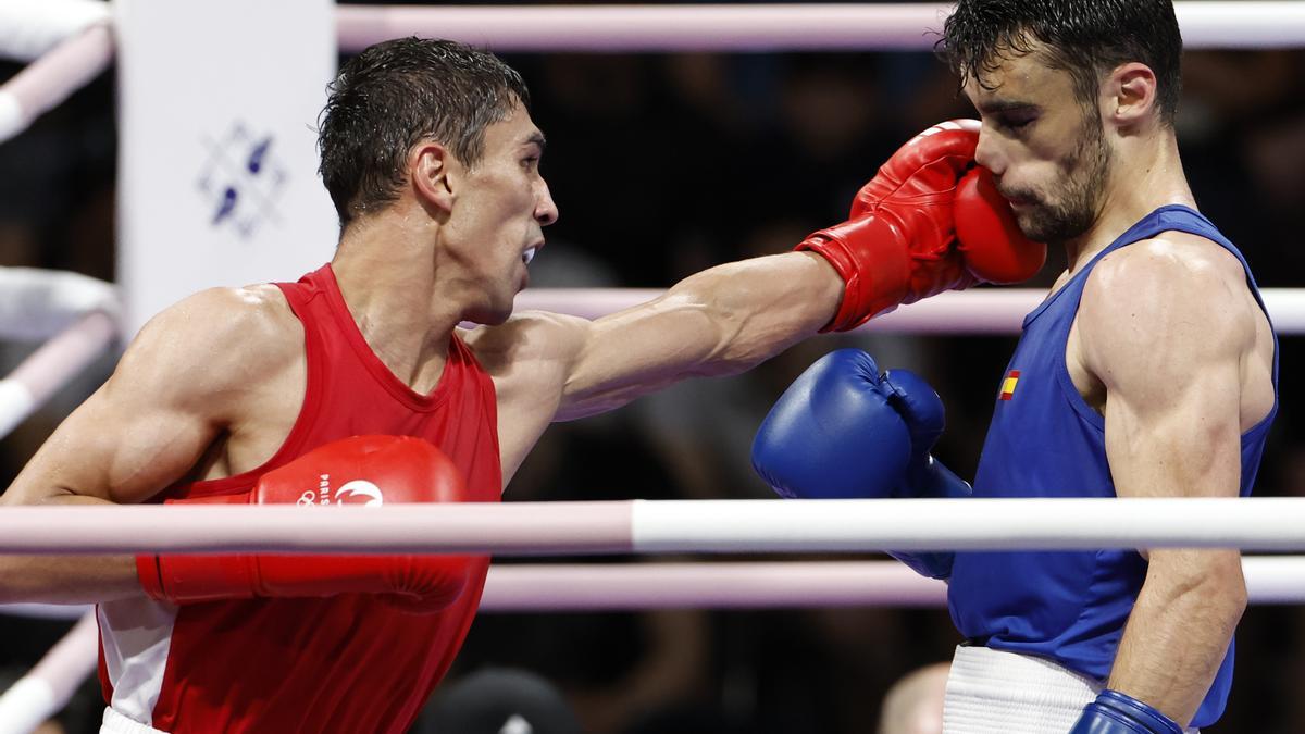 José Quiles no pudo ganar su combate, que le hubiera garantizado una medalla olímpica.