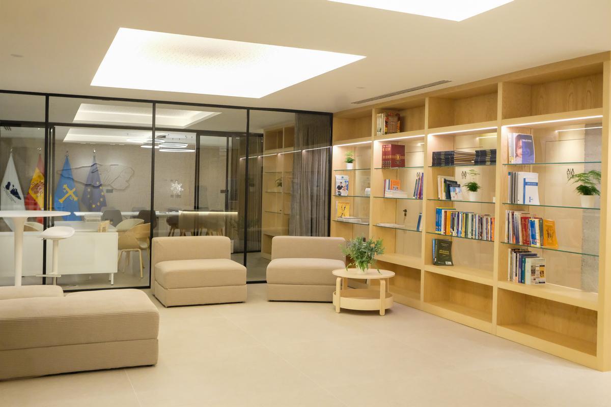 Imagen del interior de la nueva sede