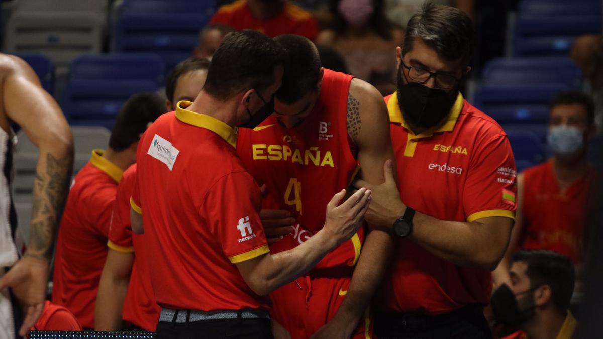 España - Francia en el Martín Carpena