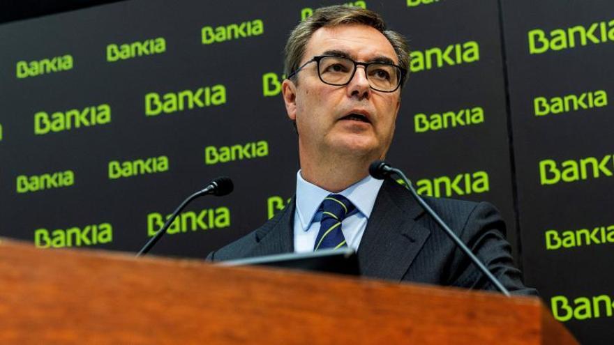 Bankia admite que no podrá ganar 1.300 millones en 2020 por los tipos