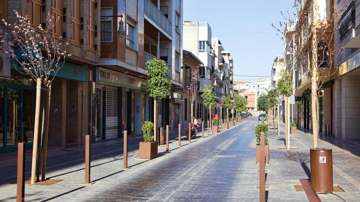 Una calle de l&#039;Alcúdia