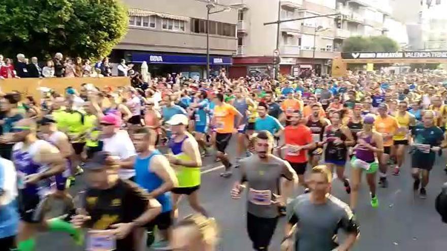 Así ha sido la salida del Medio Maratón de Valencia