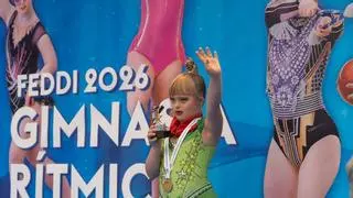 La gimnasta de Ibiza Aira Hernández repite corona en el Campeonato de España