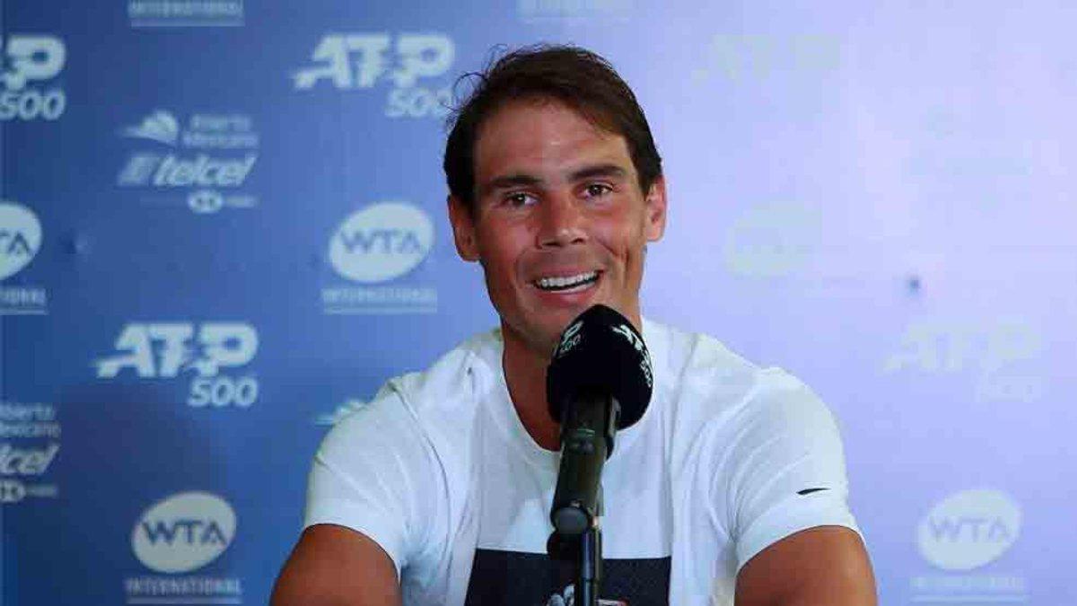 Rafa Nadal ha compartido imágenes de su entrenamiento