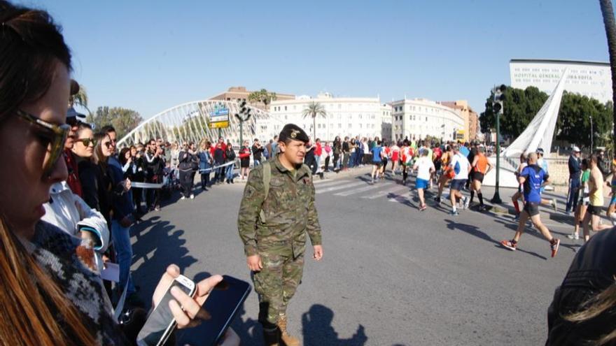 Media Maratón de Murcia 2016: Paso por Puente Reina Sofía