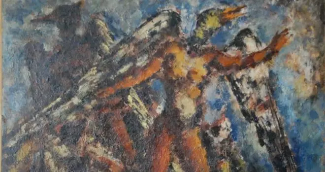 Aparece en París un cuadro inédito de Arturo Souto