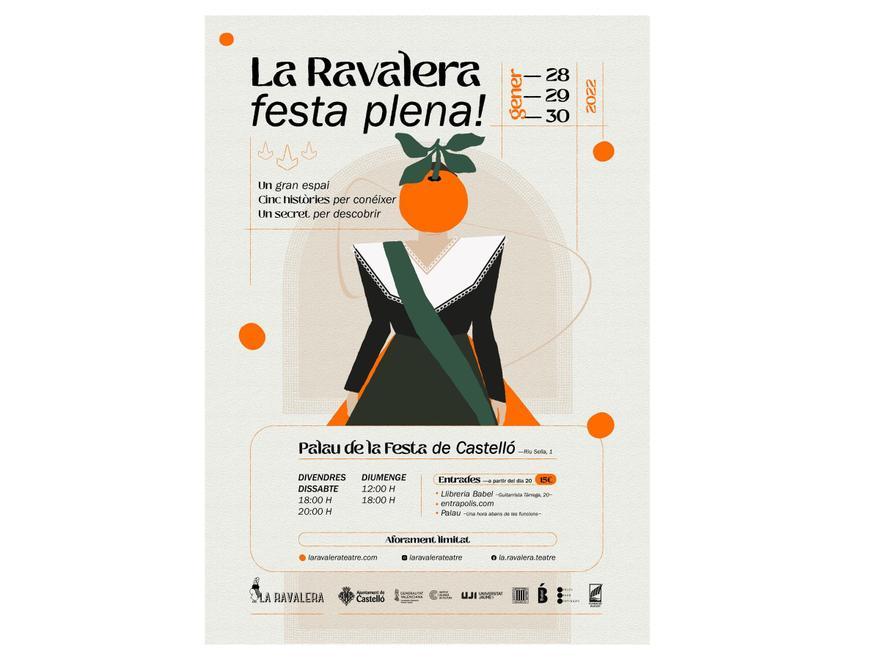 El cartel, este año, es obra de la diseñadora castellonense Águeda Alonso.