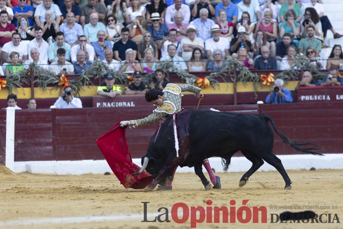 Tercer festejo de la Feria Taurina de Murcia (Talavante, Paco Ureña y Roca Rey), en imágenes