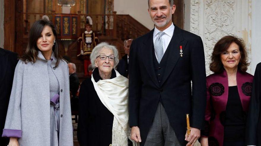 Ida Vitale reivindica la poesía del Quijote al recoger el Premio Cervantes