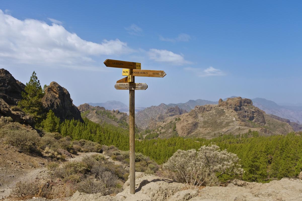 El abanico de posibilidades en el Parque Rural del Nublo es casi infinito