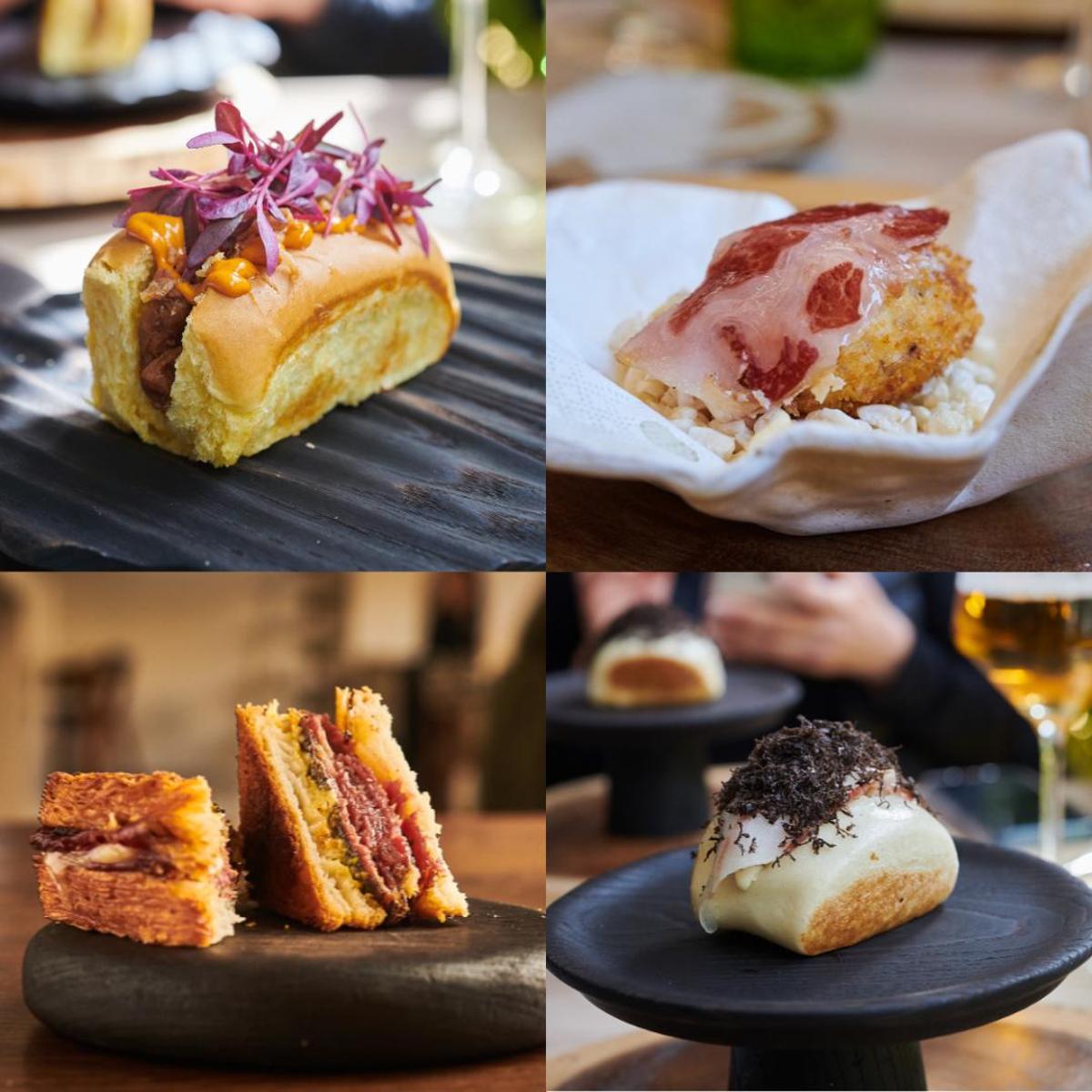 Algunos de los platos que se pueden encontrar en la carta de barra del restaurante Cañitas Maite, en Casas Ibáñez.