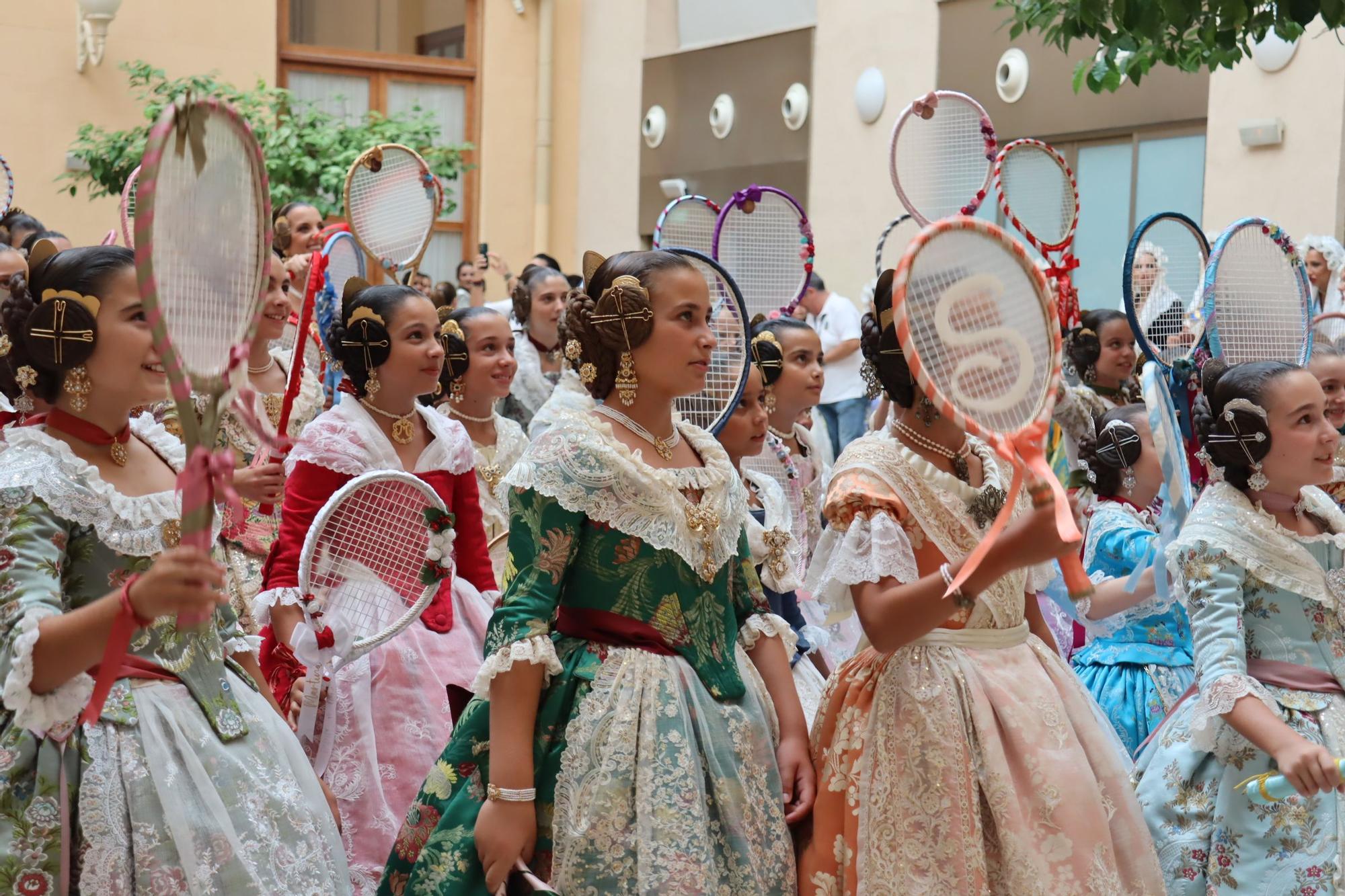 La Batalla de Flores de las candidatas a Falleras Mayores de València