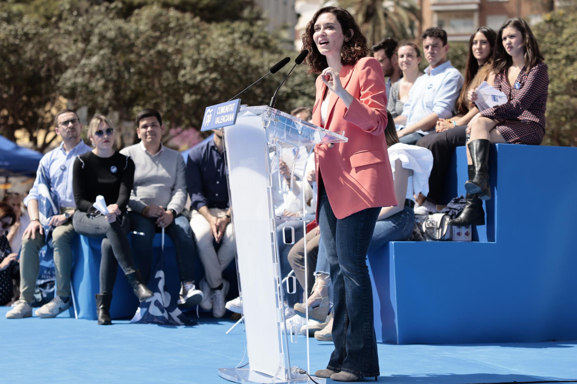 Acto de precampaña del PP en Valencia