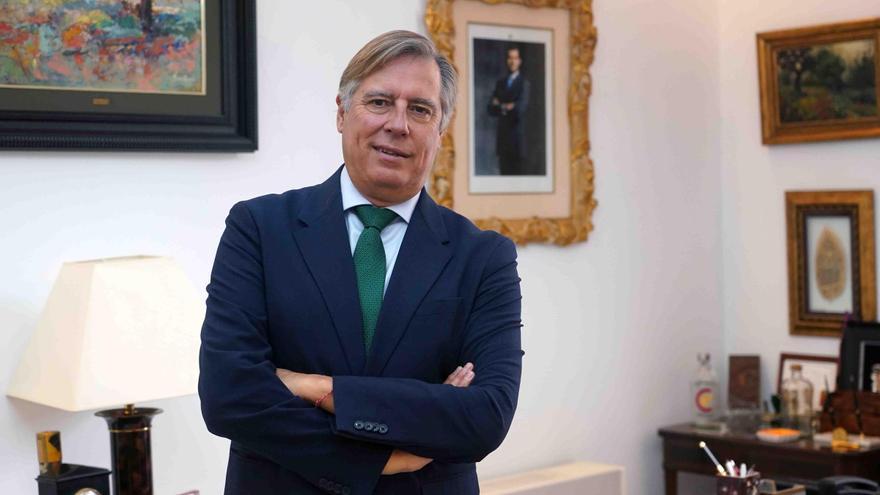 El presidente de la Cámara de Comercio de Málaga, en Marbella