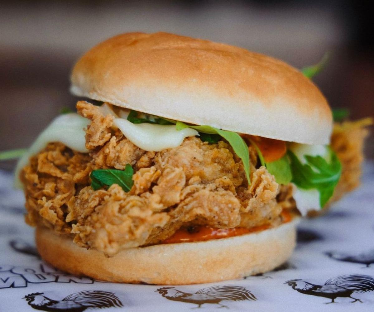La Chicken Burguer de Pollos Muñoz, la 'food truck' de Dabiz Muñoz.