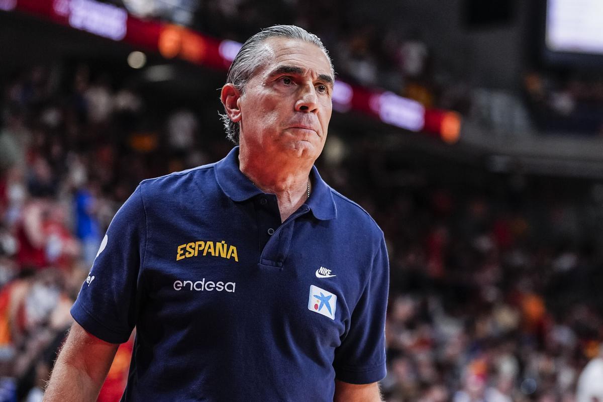 Sergio Scariolo, seleccionador español de baloncesto.