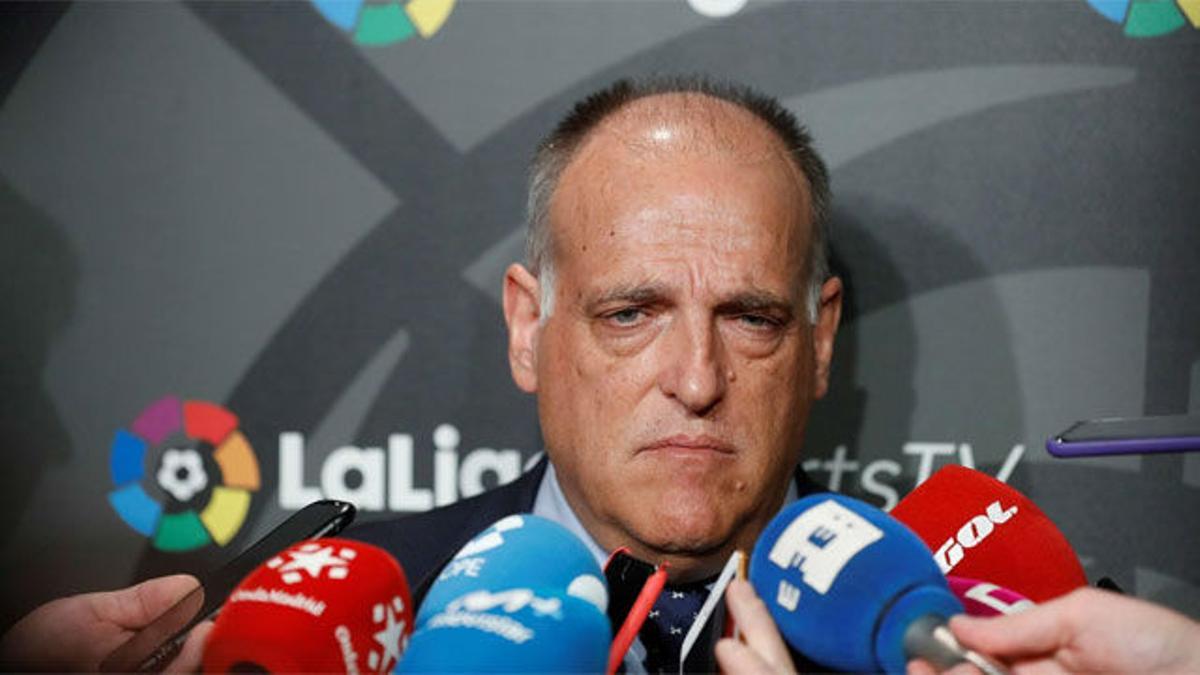 Javier Tebas sobre Rubiales: "Si presidiera la Vuelta a España, se acabó la Vuelta"