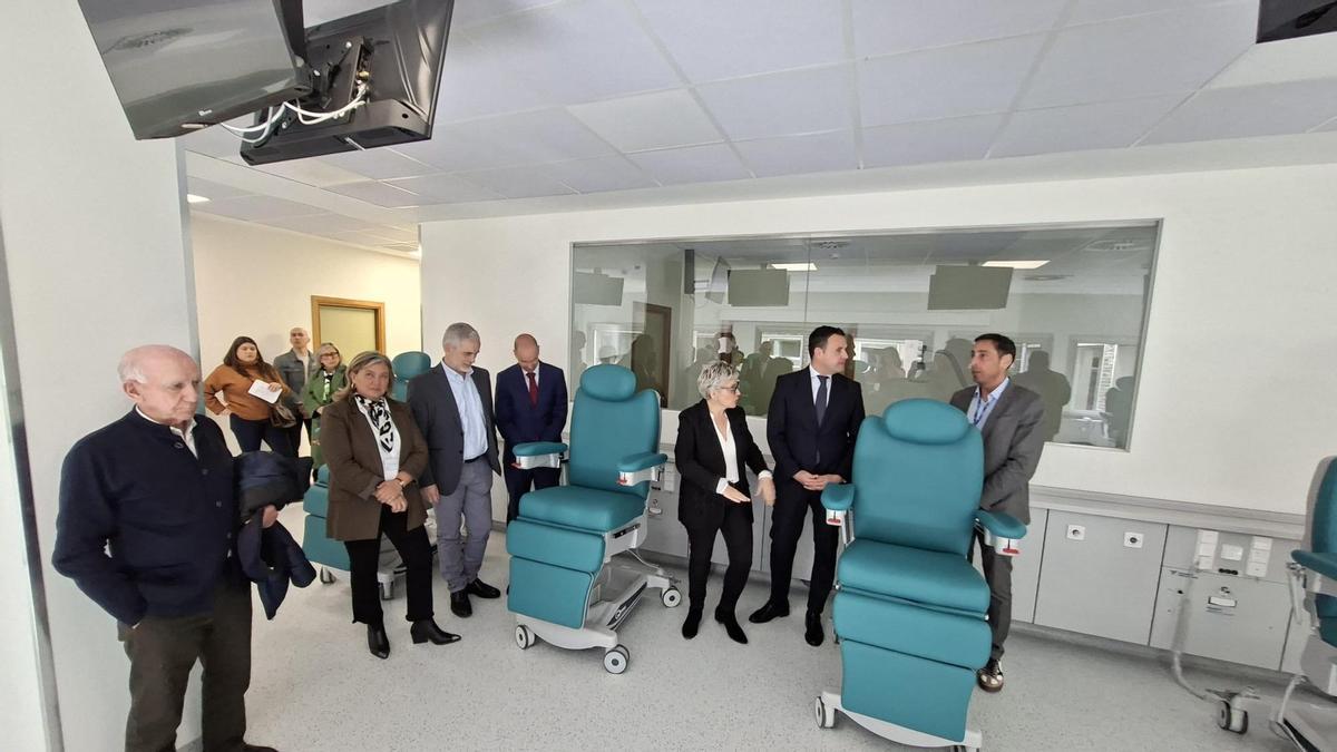 El hospital de Jarrio tiene lista su nueva unidad de hemodiálisis y los primeros pacientes llegarán la segunda semana de abril