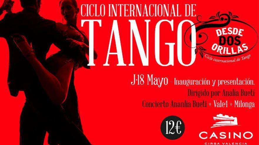 Casino Cirsa presenta el ciclo internacional de tango &#039;Desde dos orillas&#039;