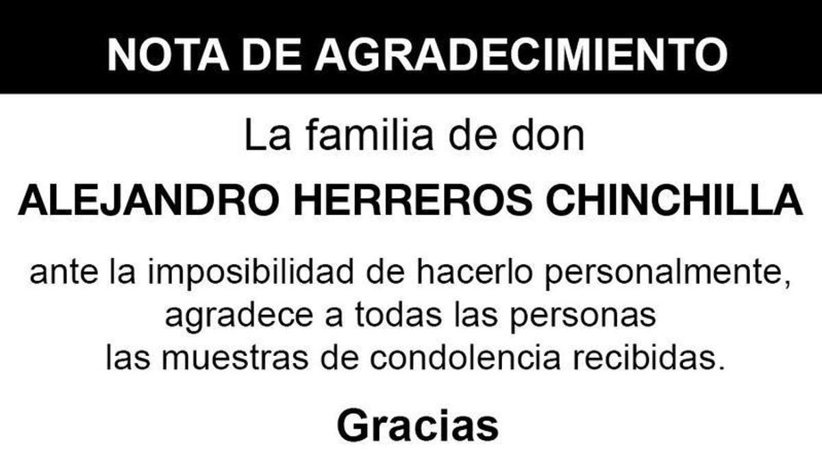 Nota Alejandro Herreros Chinchilla