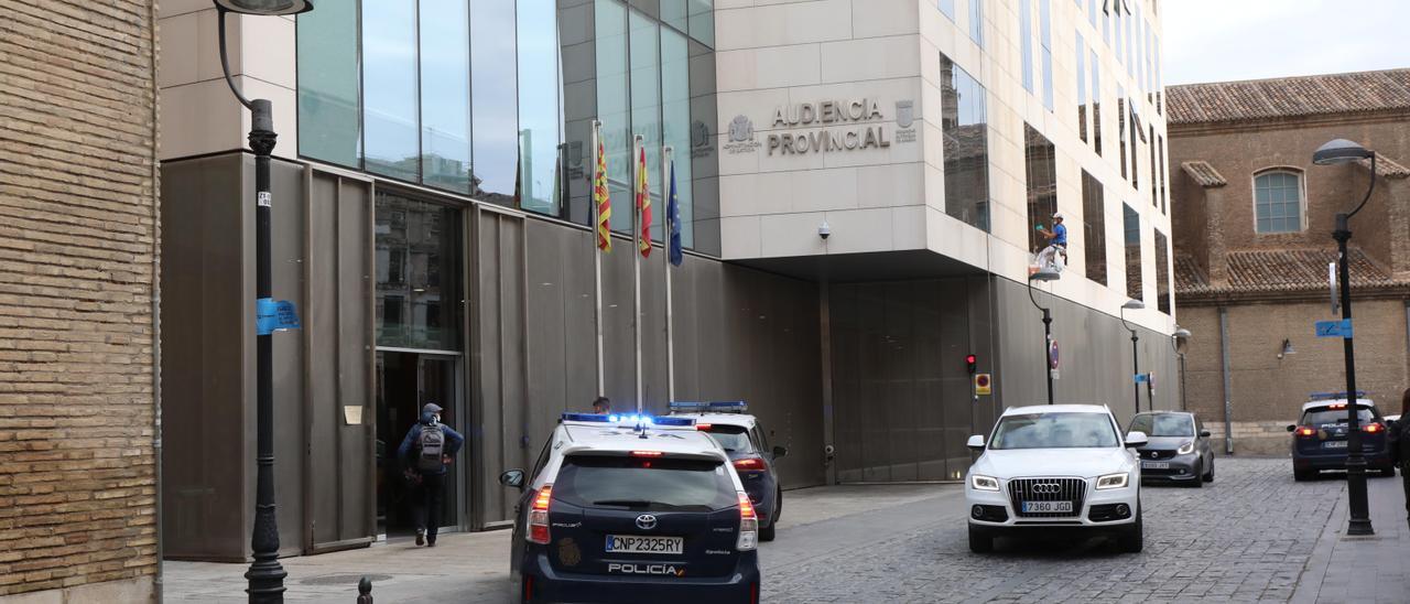 Foto de archivo de la Audiencia Provincial de Zaragoza.