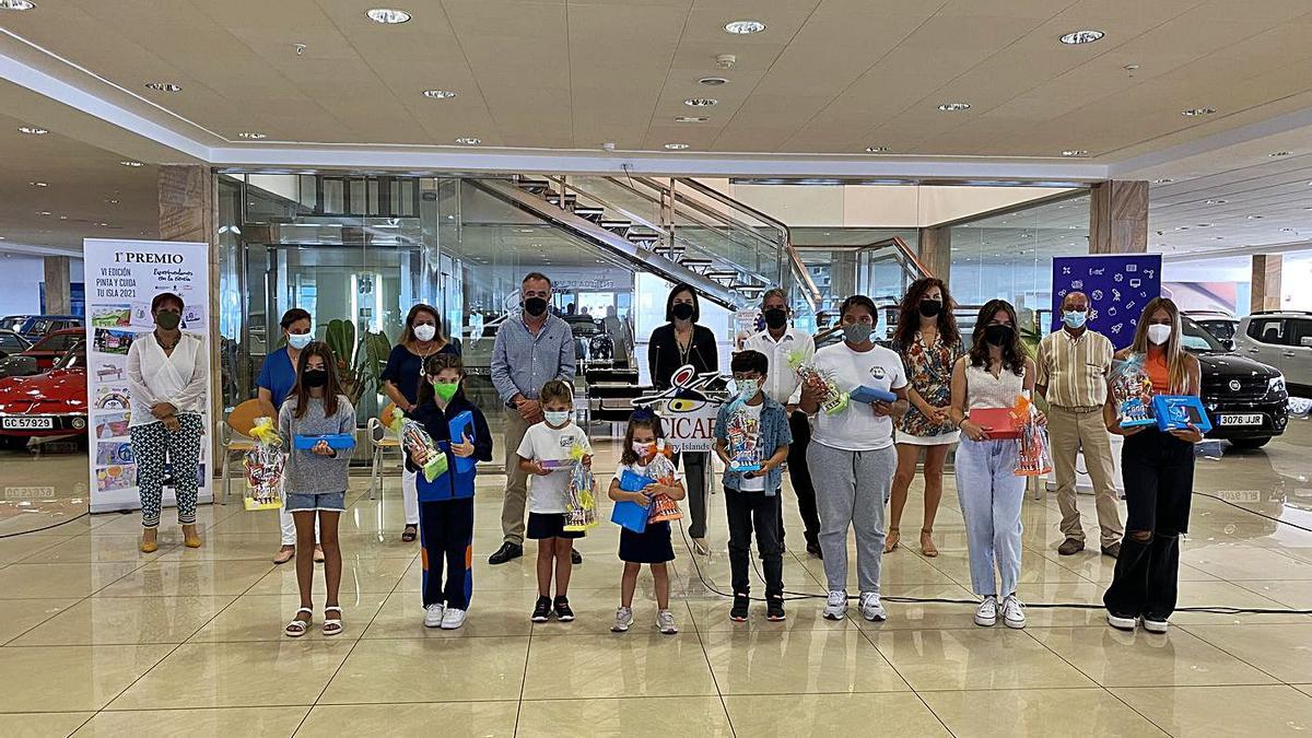 Acto de entrega de los premios en la sede del grupo Cicar en Lanzarote. | | LP/DLP