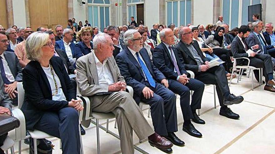 Un moment de la celebració, ahir, dels deu anys de la LEC