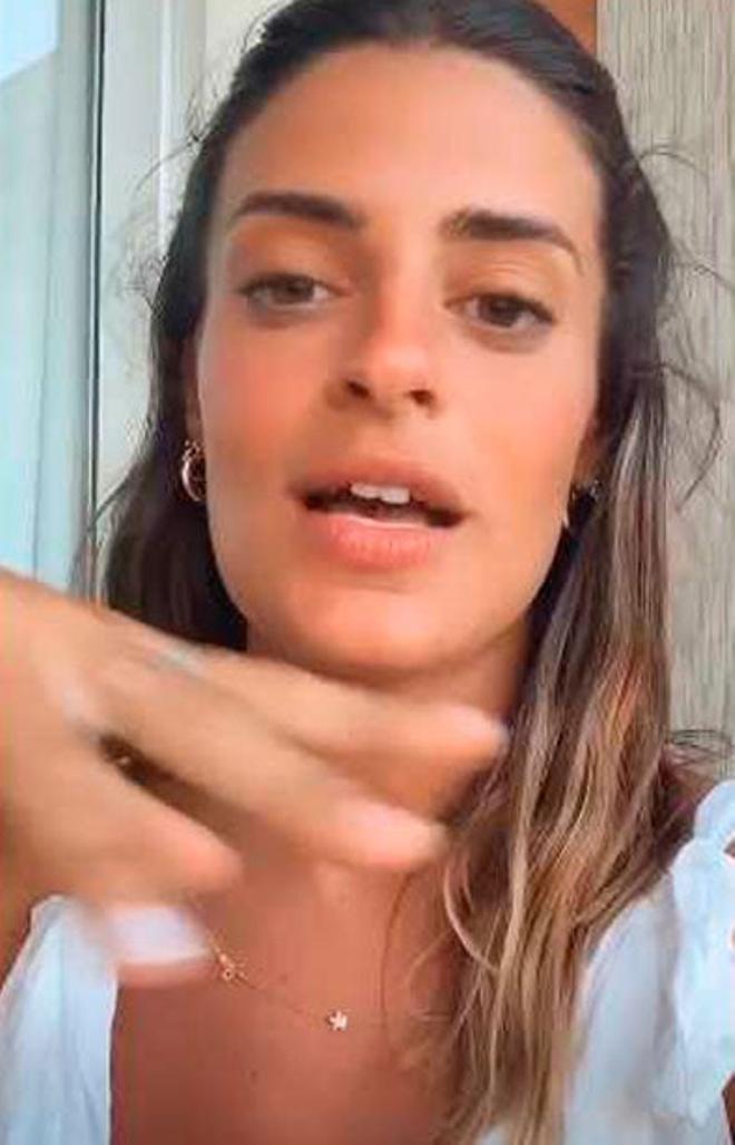 Susana Molina contando el sustazo que se ha llevado en Ibiza