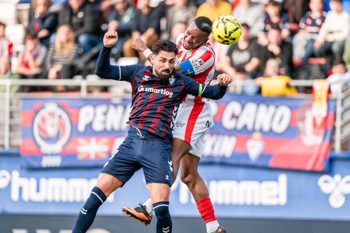 Eibar - Sporting, en imágenes