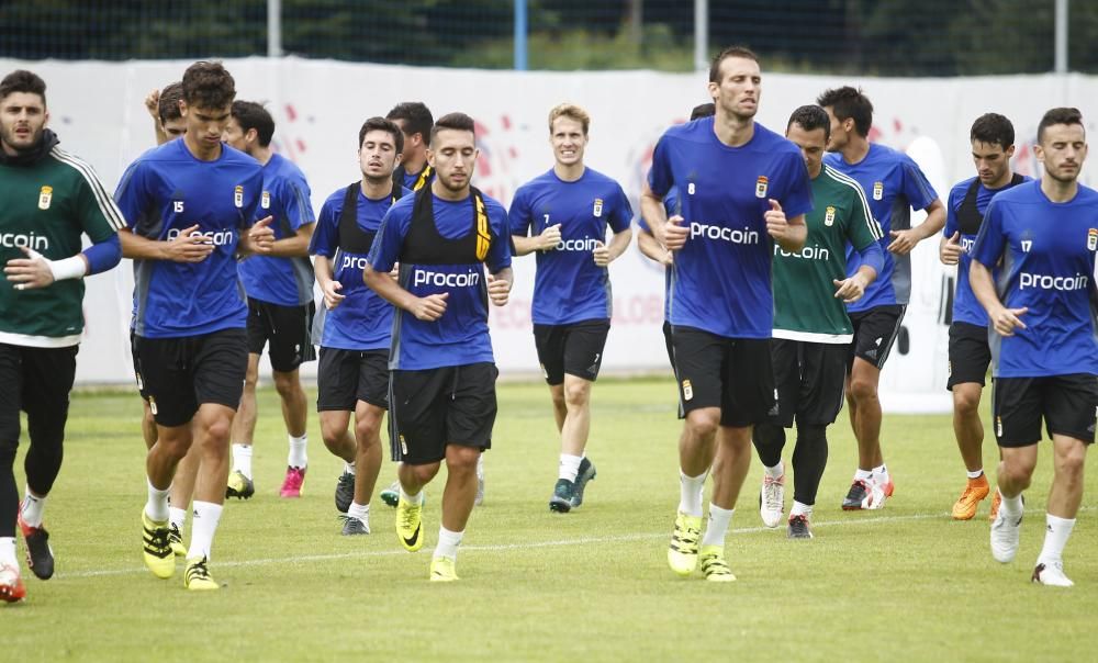 Entrenamiento del Real Oviedo