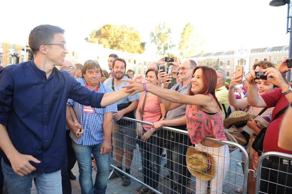 Mitin de Íñigo Errejón en Murcia